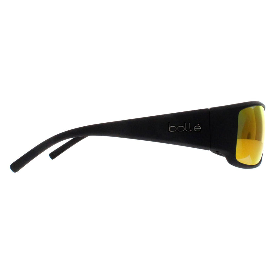 Bolle Sunglasses King BS026006 Matte Black Volt+ Ruby Polarized