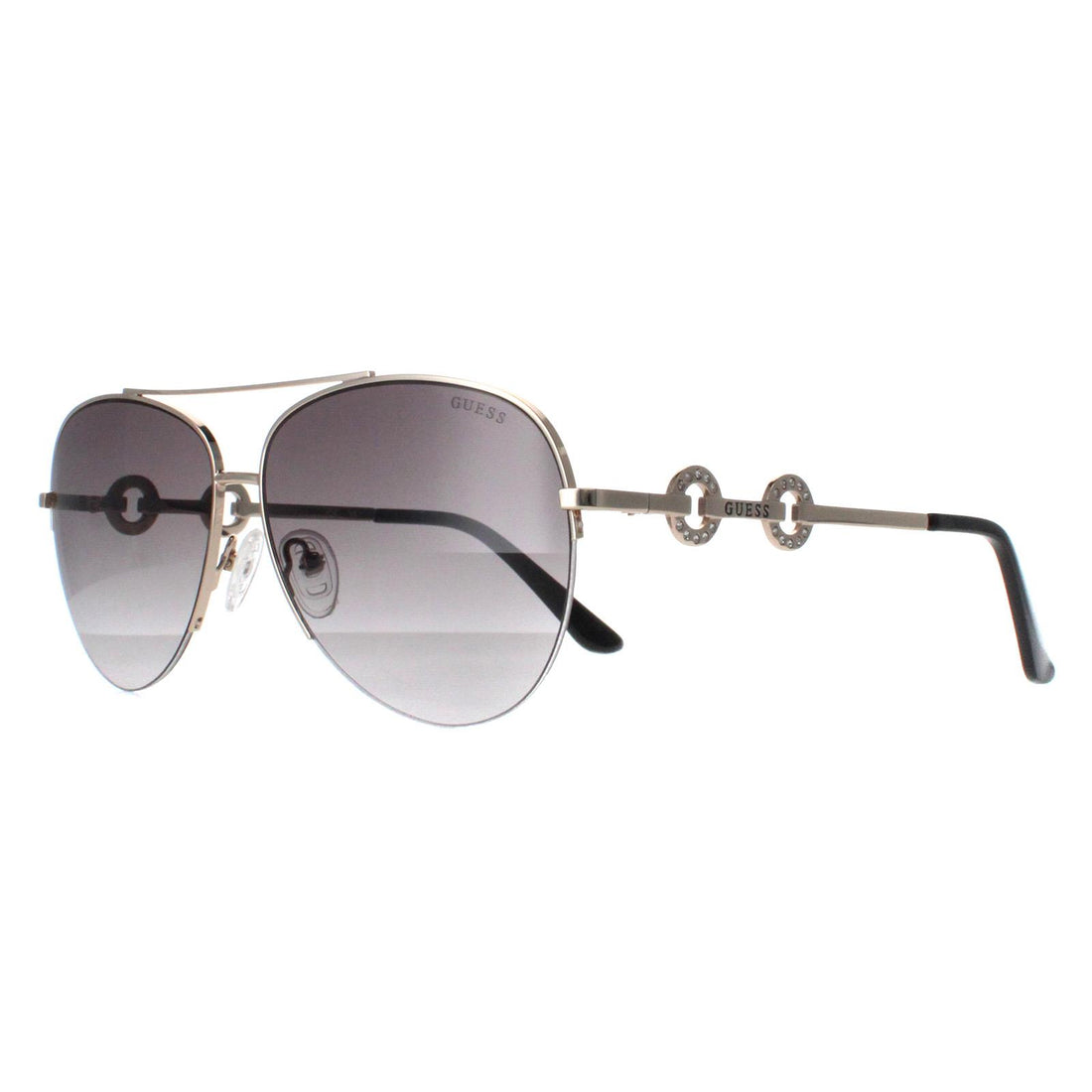 Guess Sunglasses GF6171 32B Gold Smoke Gradient
