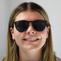 Ray-Ban Sunglasses Erika 4171 601/55 Black & Gunmetal Blue Mirror