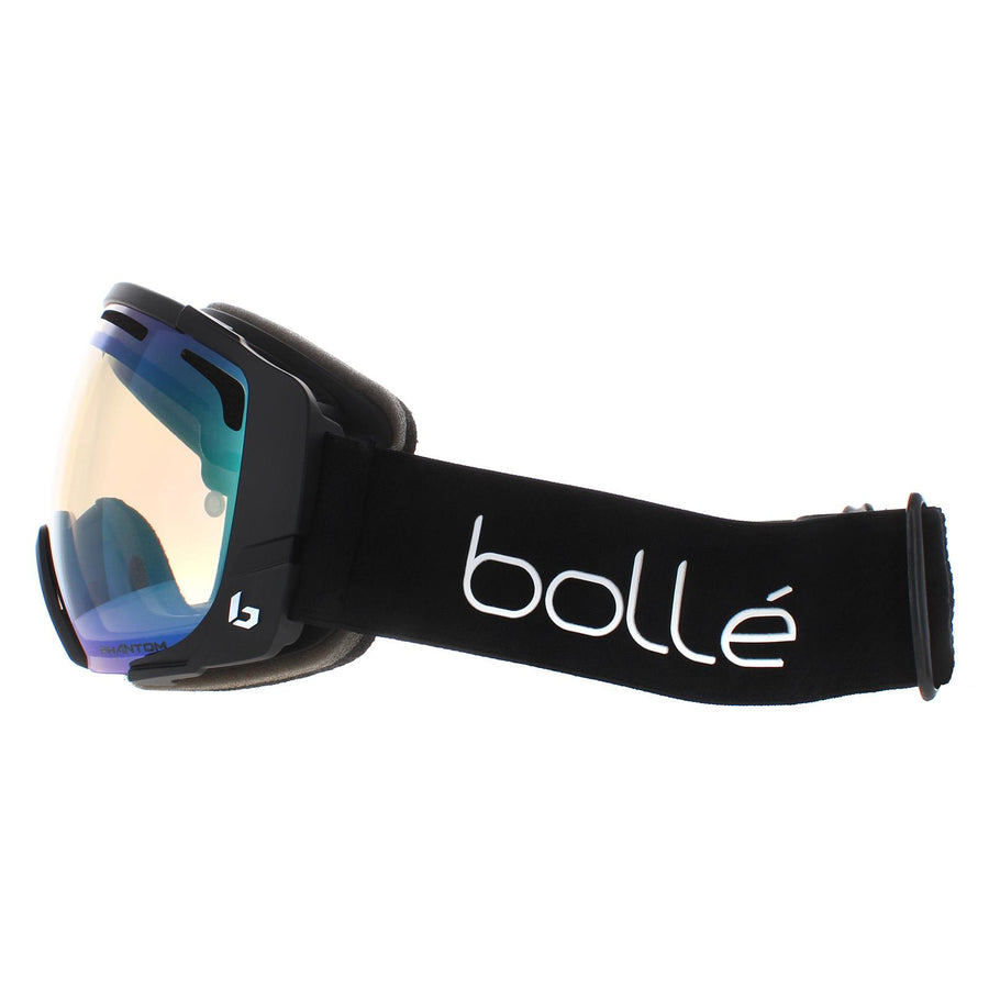 bolle royal ski goggles Bolle Ski Goggles Supreme OTG 21949 Matte Black Corp Phantom Green Eme – Discounted Sunglasses