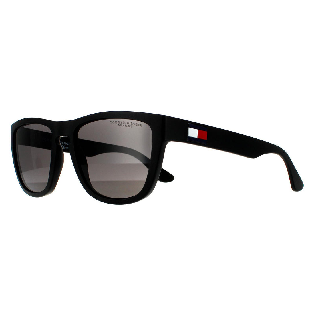 Tommy Hilfiger Sunglasses TH 1557/S 003 M9 Matte Black Grey Polarized