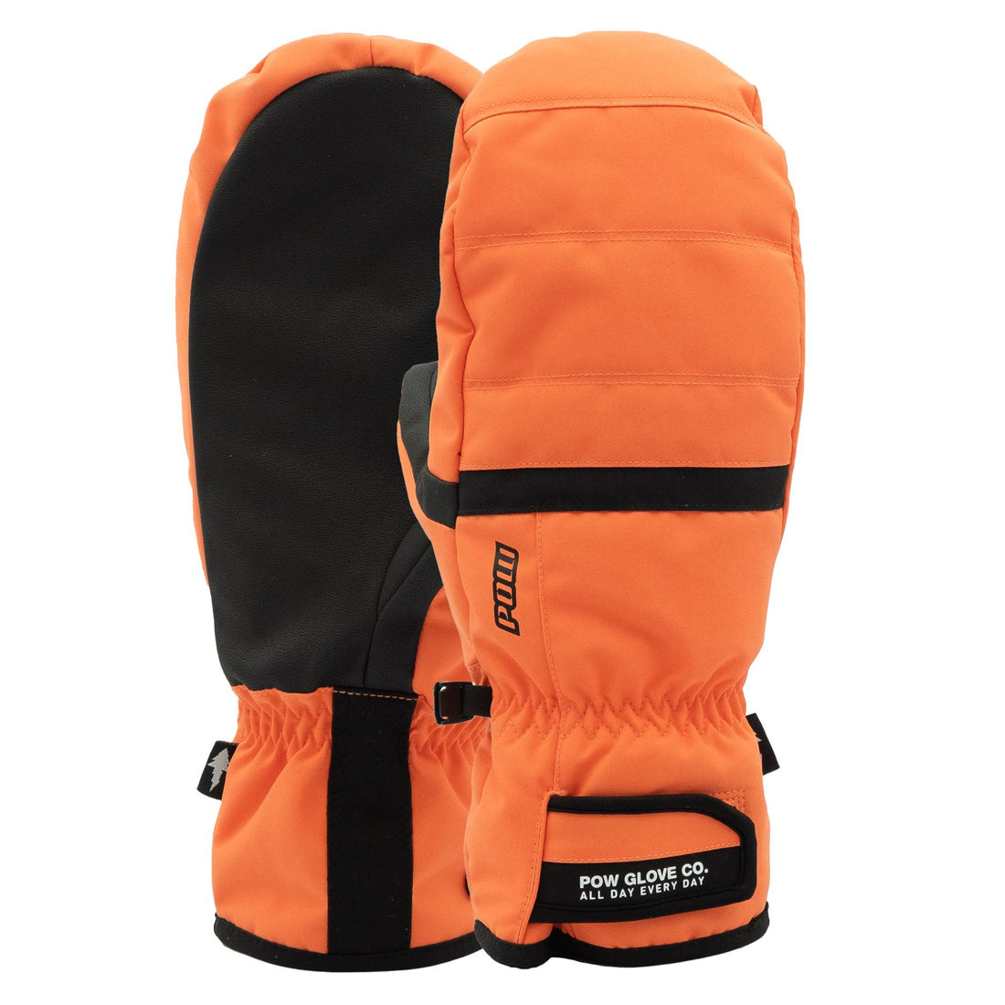POW Orange Peel GT Mens Snow Mitten Glove - L
