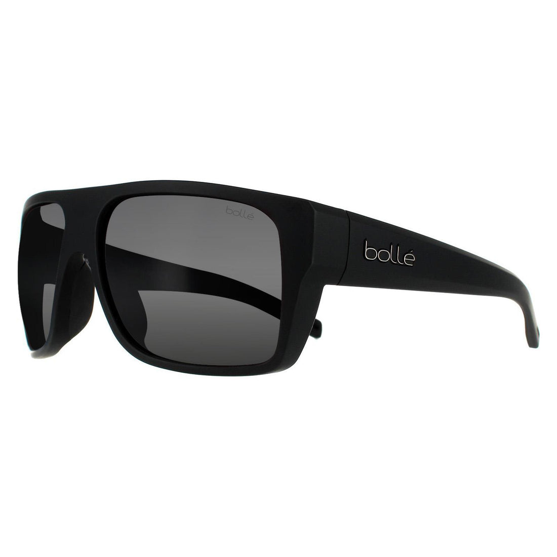 Bolle Sunglasses Falco 12638 Matte Black TNS Grey Polarised