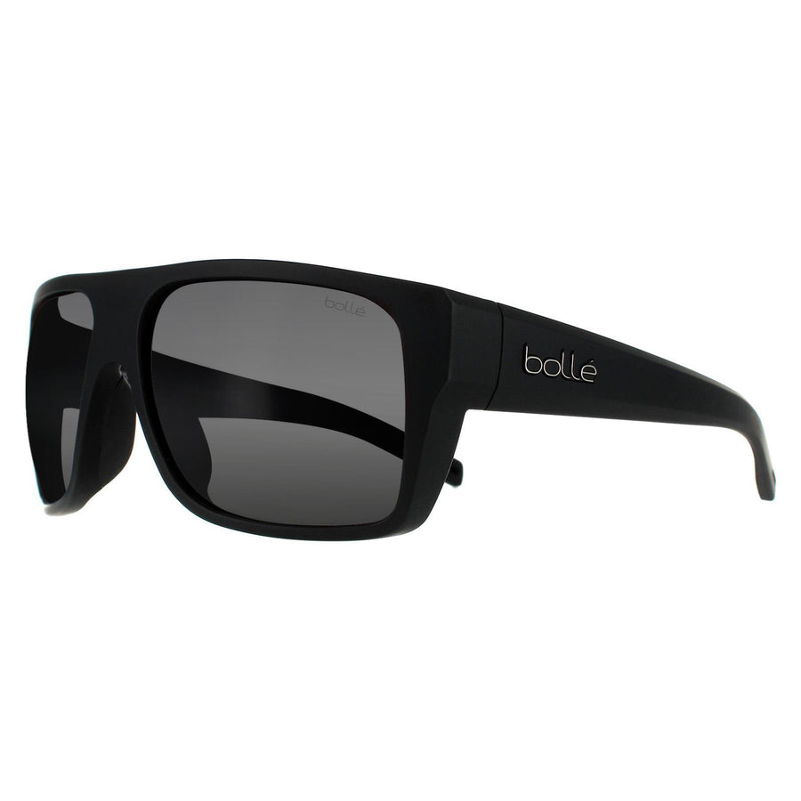 Bolle Sunglasses Falco 12638 Matte Black TNS Grey Polarised