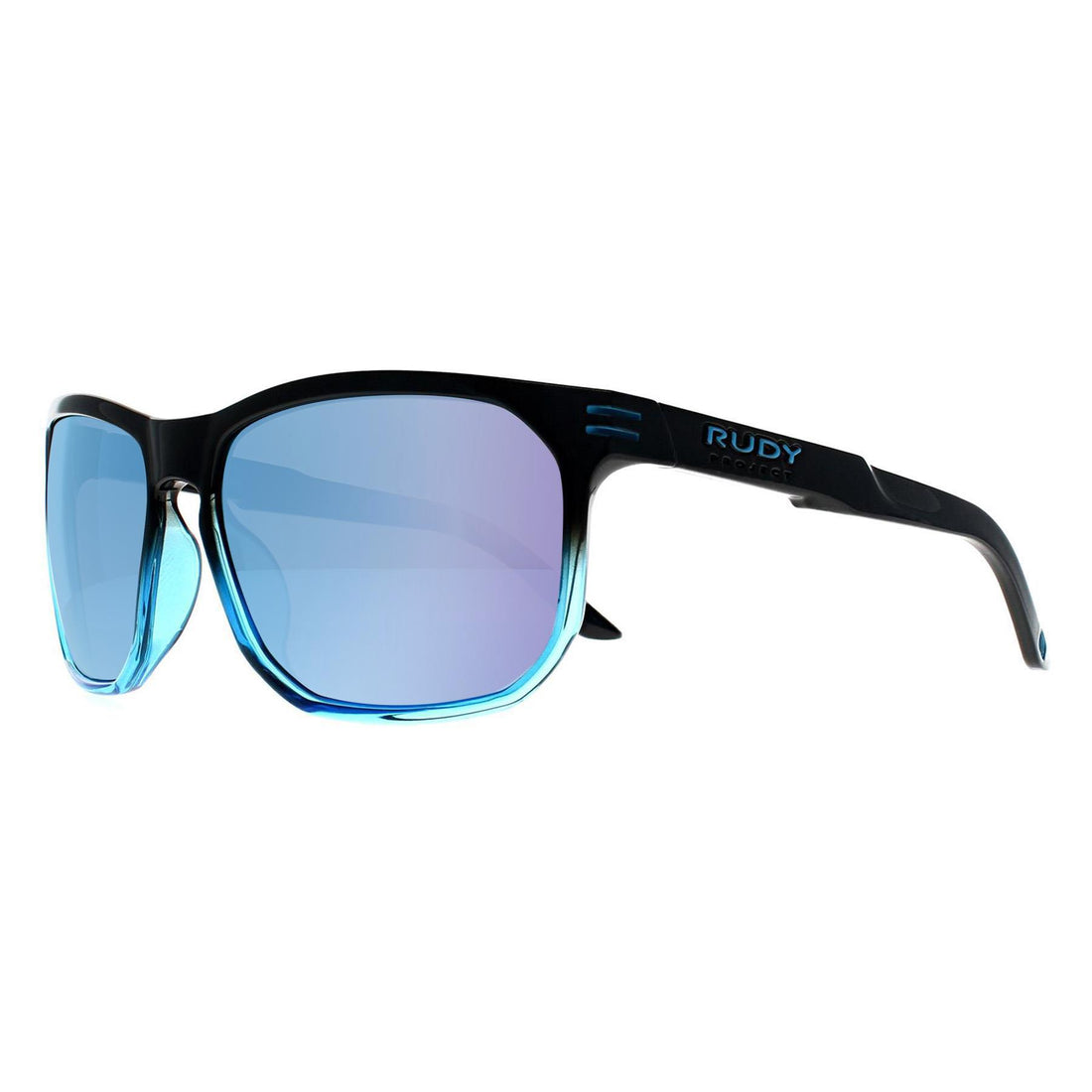 Rudy Project Sunglasses Soundrise SP136842 0011 Black Fade Crystal Azure MLS Ice
