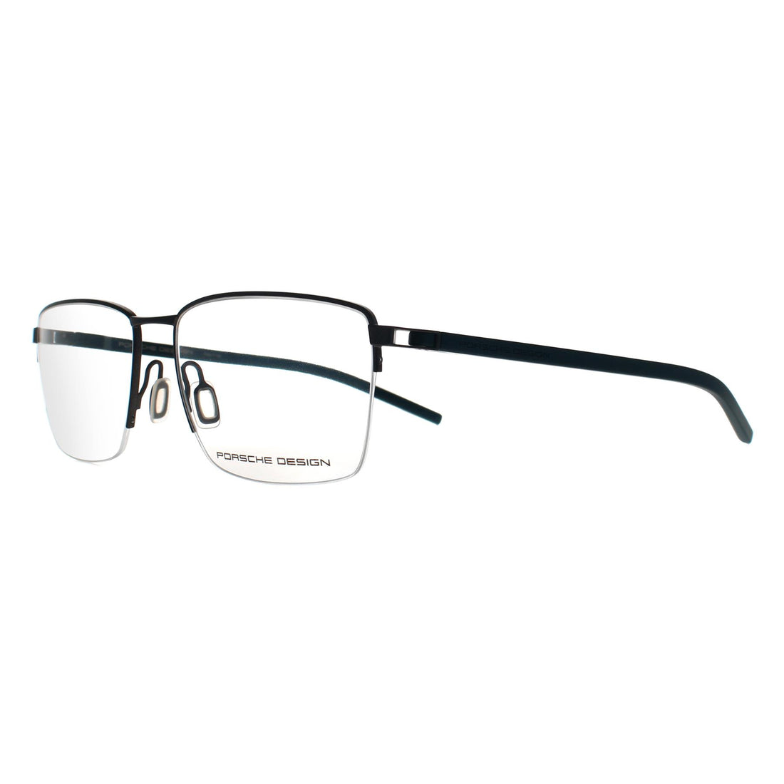Porsche Design Glasses Frames P8757 C Dark Grey Blue Men