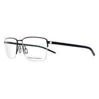Porsche Design Glasses Frames P8757 C Dark Grey Blue Men
