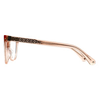 Kate Spade Glasses Frames Nevaeh 733 Transparent Peach Pink Women