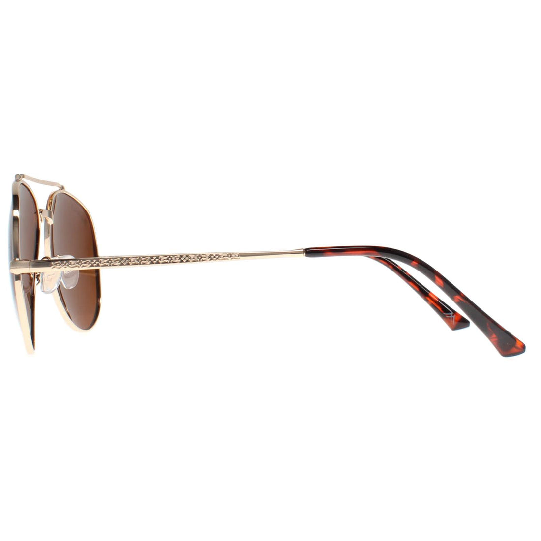 Montana Sunglasses MP185 A Shiny Gold Brown Polarized