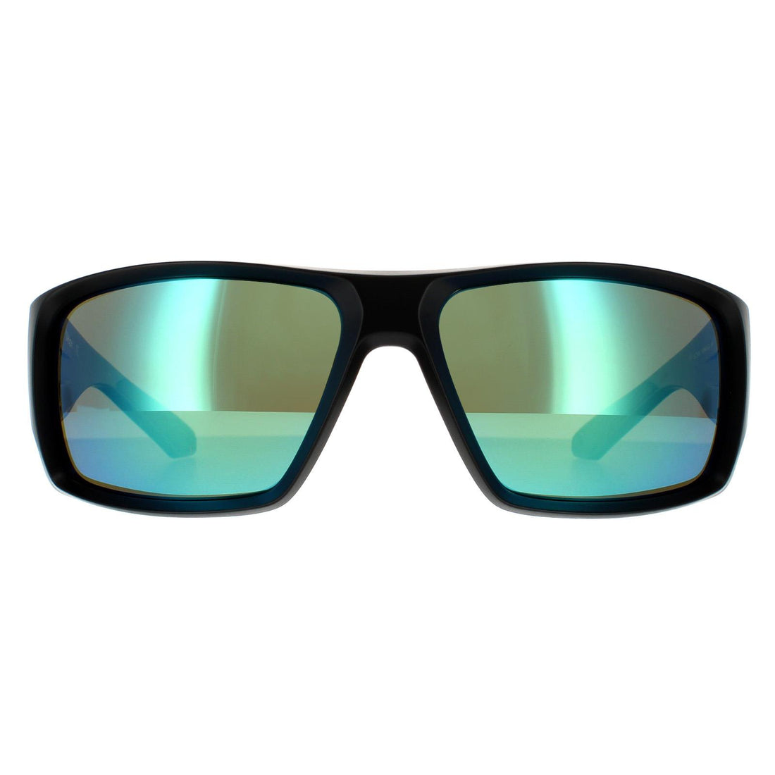 Dragon Sunglasses Equinox X 41089-007 Matte Black H2O Lumalens Deep Green Ion Polarized