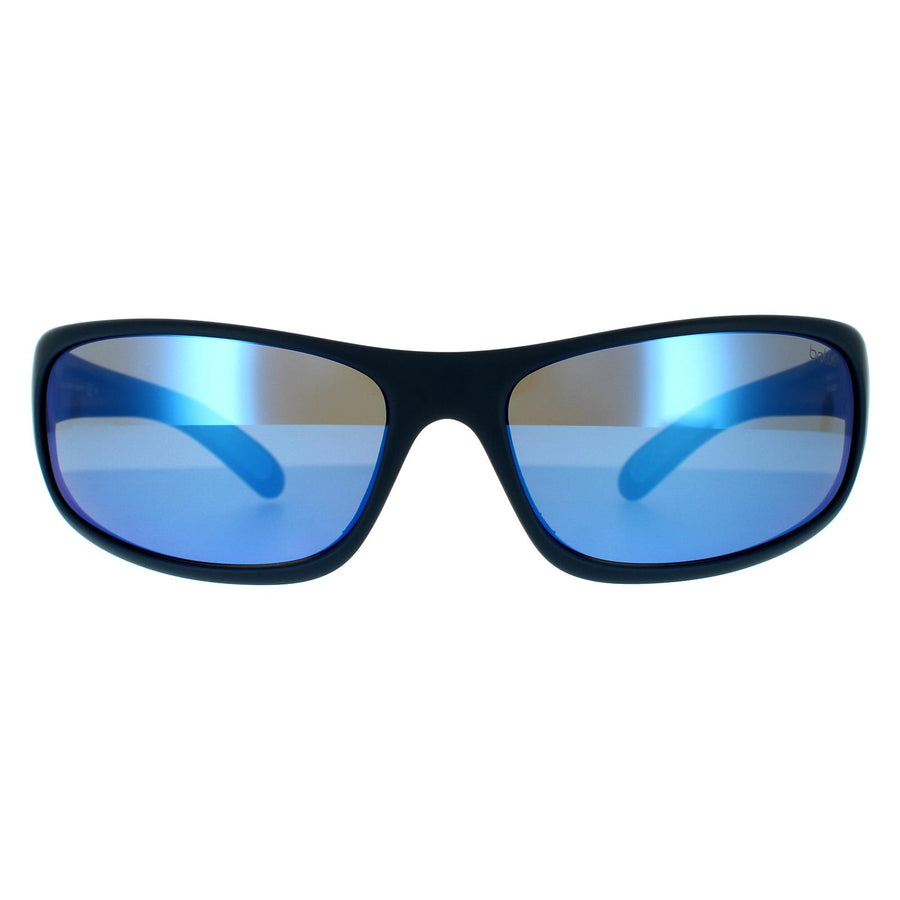 Bolle Anaconda Sunglasses Matte Mono Blue / Offshore Blue Polarized