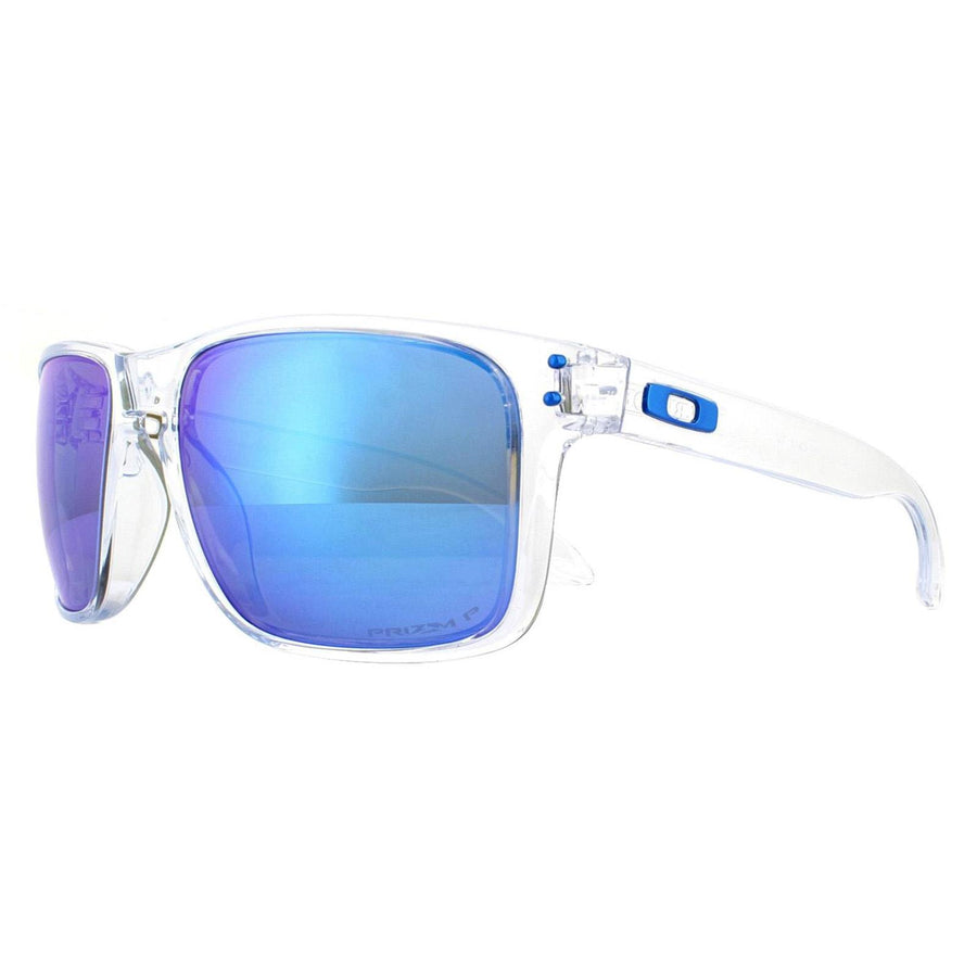 Oakley Sunglasses Holbrook XL OO9417-07 Polished Clear Prizm Sapphire Polarized