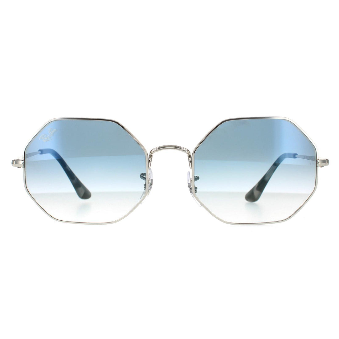 Ray-Ban Sunglasses Octagon RB1972 91493F Silver Blue Gradient 54mm