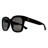 Gucci Sunglasses GG1338S 001 Shiny Black Dark Grey