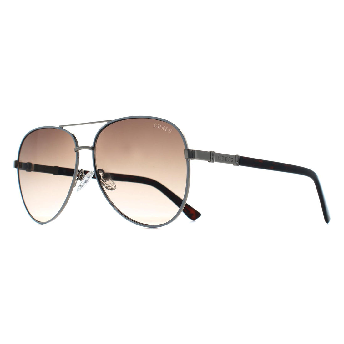 Guess Sunglasses GU00173 21F White Brown Gradient
