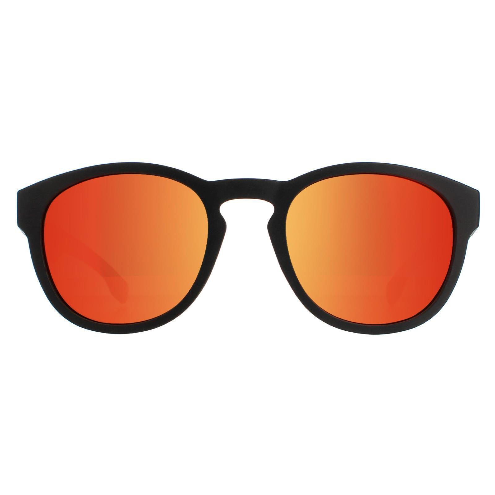 Sunglasses 1452 S PGC UZ Matte Black Yellow Red Mirror