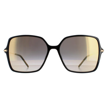 Hugo Boss Sunglasses BOSS 1271/S 807 FQ Black Grey Gradient Gold Mirror