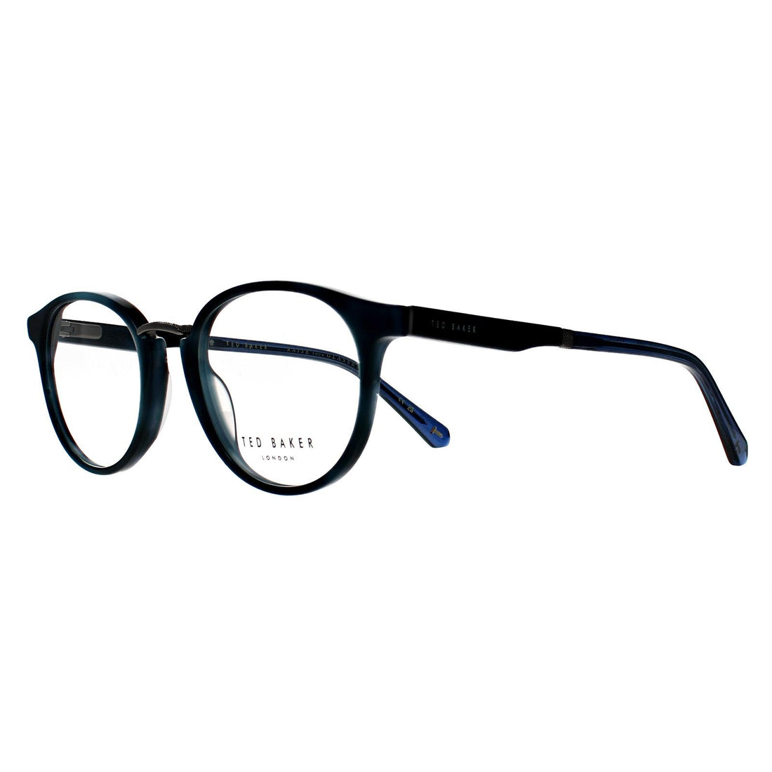 Ted Baker Glasses Frames TB8250 Hinton 622 Blue Horn Men Women