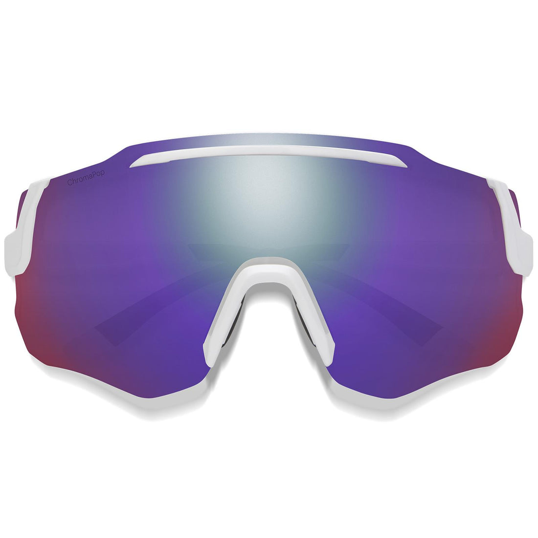 Smith Sunglasses Momentum VK6 DI White Chromapop Violet Mirror