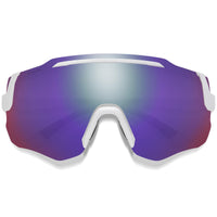 Smith Sunglasses Momentum VK6 DI White Chromapop Violet Mirror