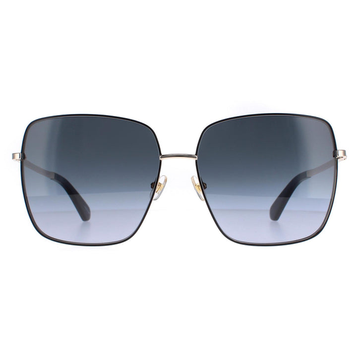 Kate Spade Sunglasses Fenton/G/S 807 9O Black Grey Gradient