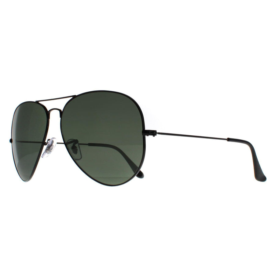 Ray-Ban Sunglasses Aviator 3025 Black Green Polarized 002/58