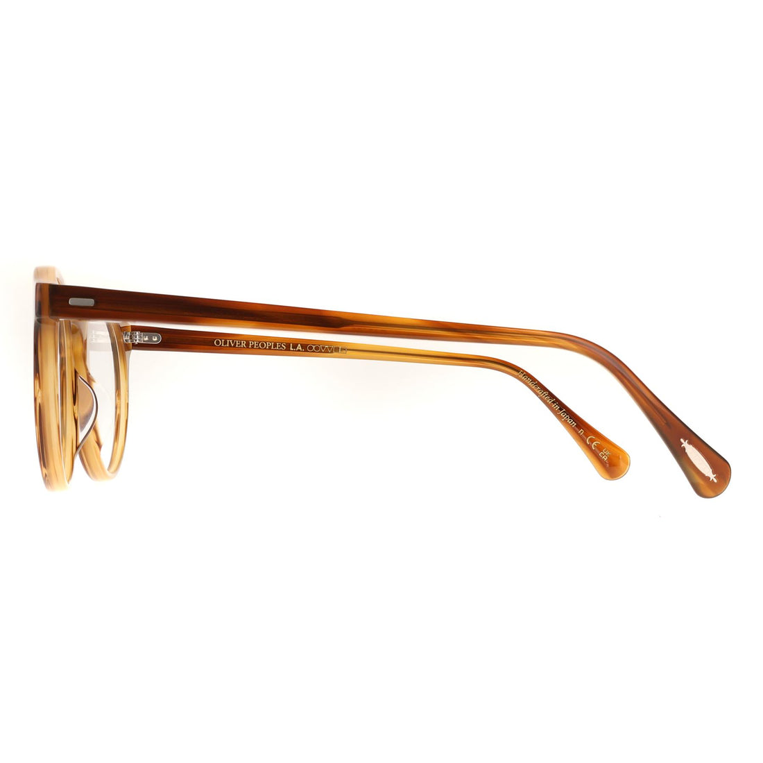 Oliver Peoples Glasses Frames OV5186 Gregory Peck 1011 Raintree Brown Horn Men