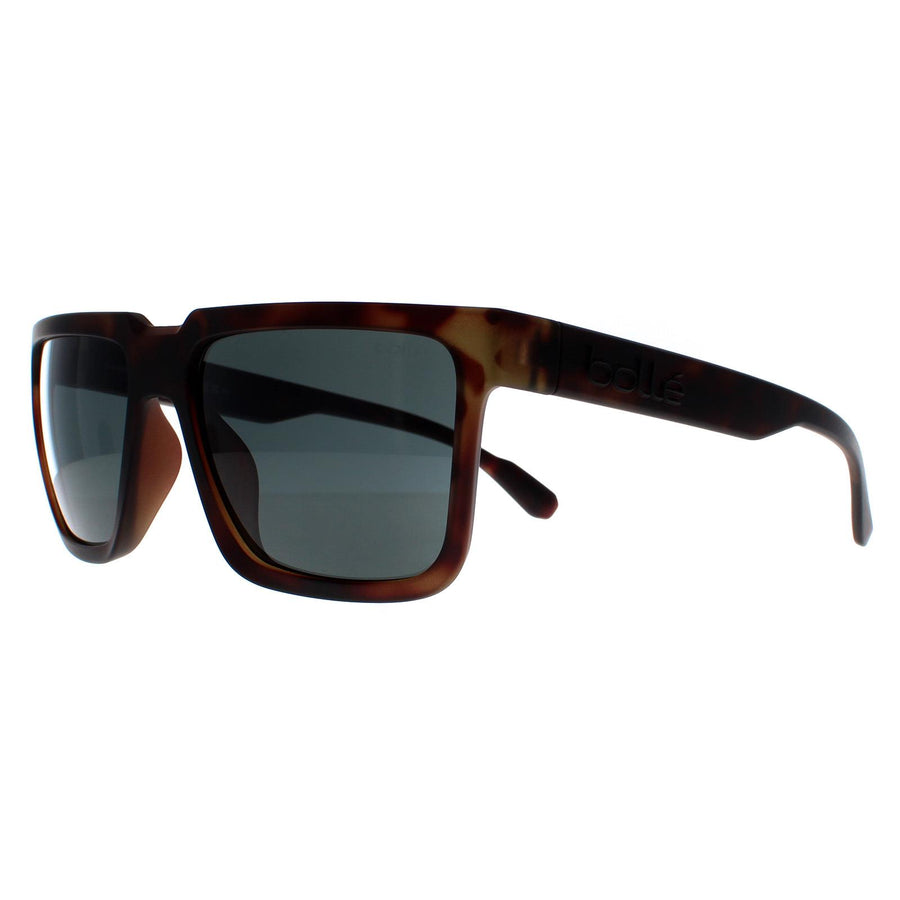 Bolle Sunglasses Frank BS006001 Matte Tortoise TNS Grey