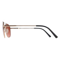 Serengeti Sunglasses Carroll SS542006 Shiny Rose Gold Mineral Drivers Gradient