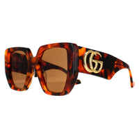 Gucci Sunglasses GG0956S 007 Havana Brown