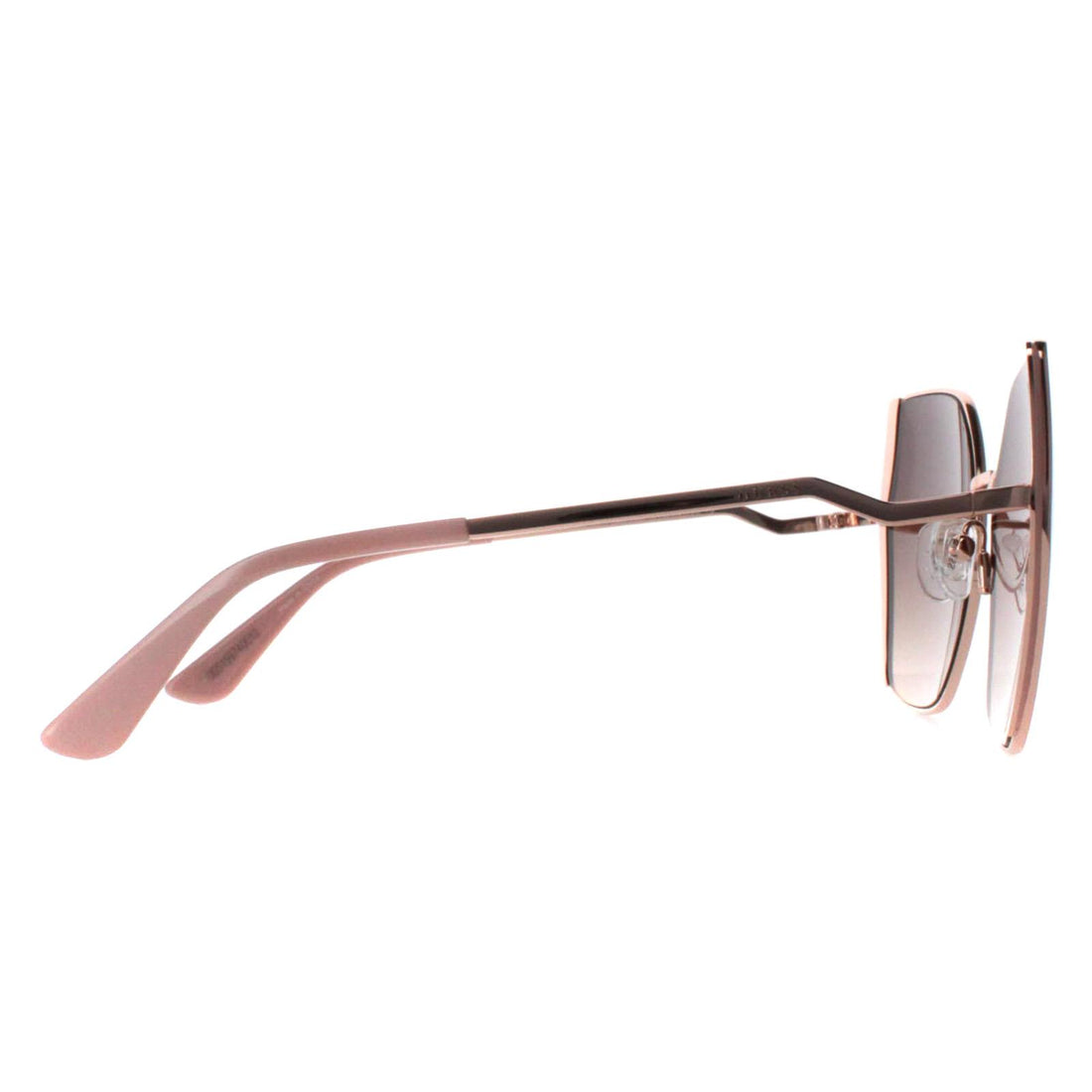 Guess Sunglasses GU7843 28F Shiny Rose Gold Brown Gradient