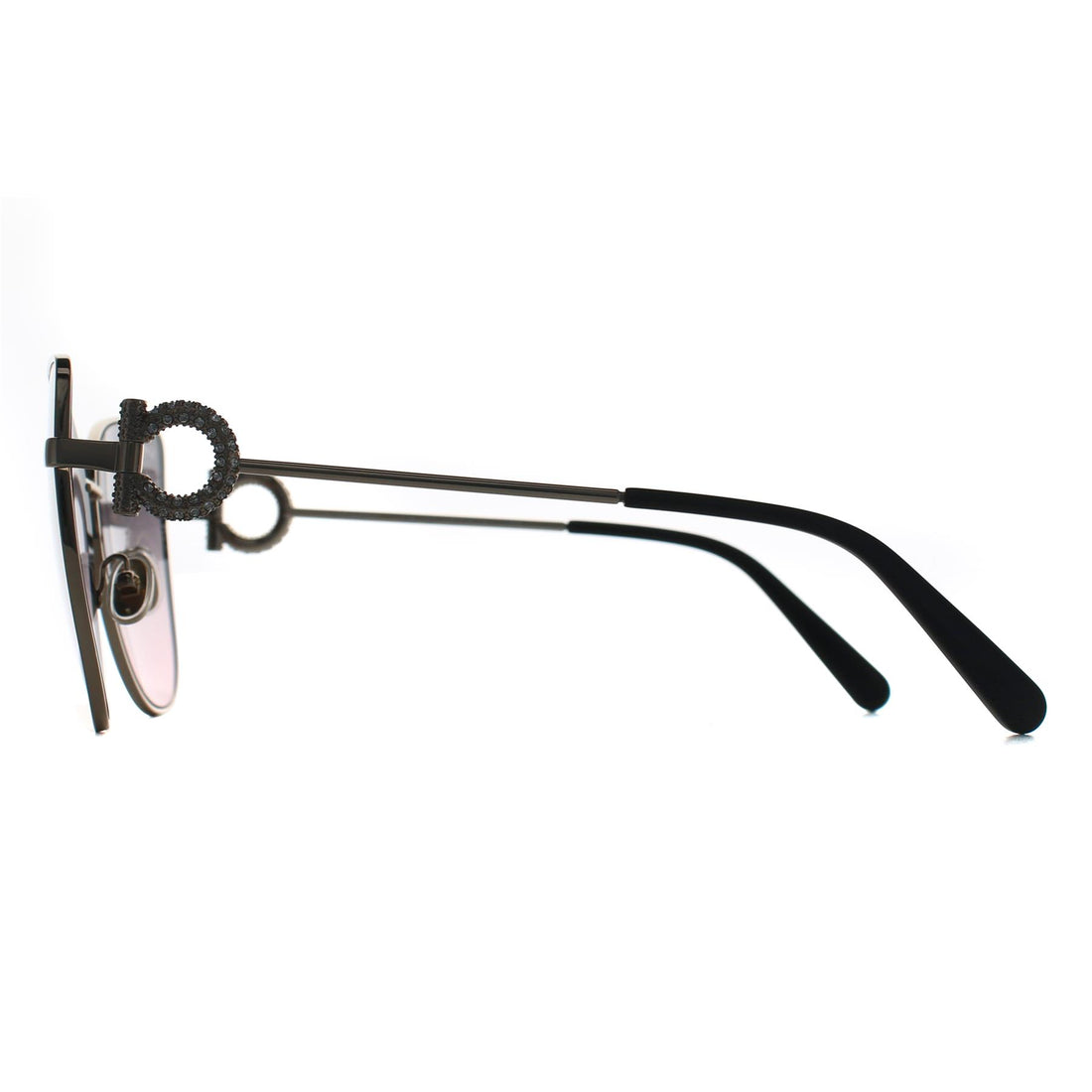Salvatore Ferragamo Sunglasses SF296SR 772 Rose Gold Grey Rose Gradient