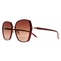 Guess Sunglasses GF0407 66F Shiny Red Brown Gradient