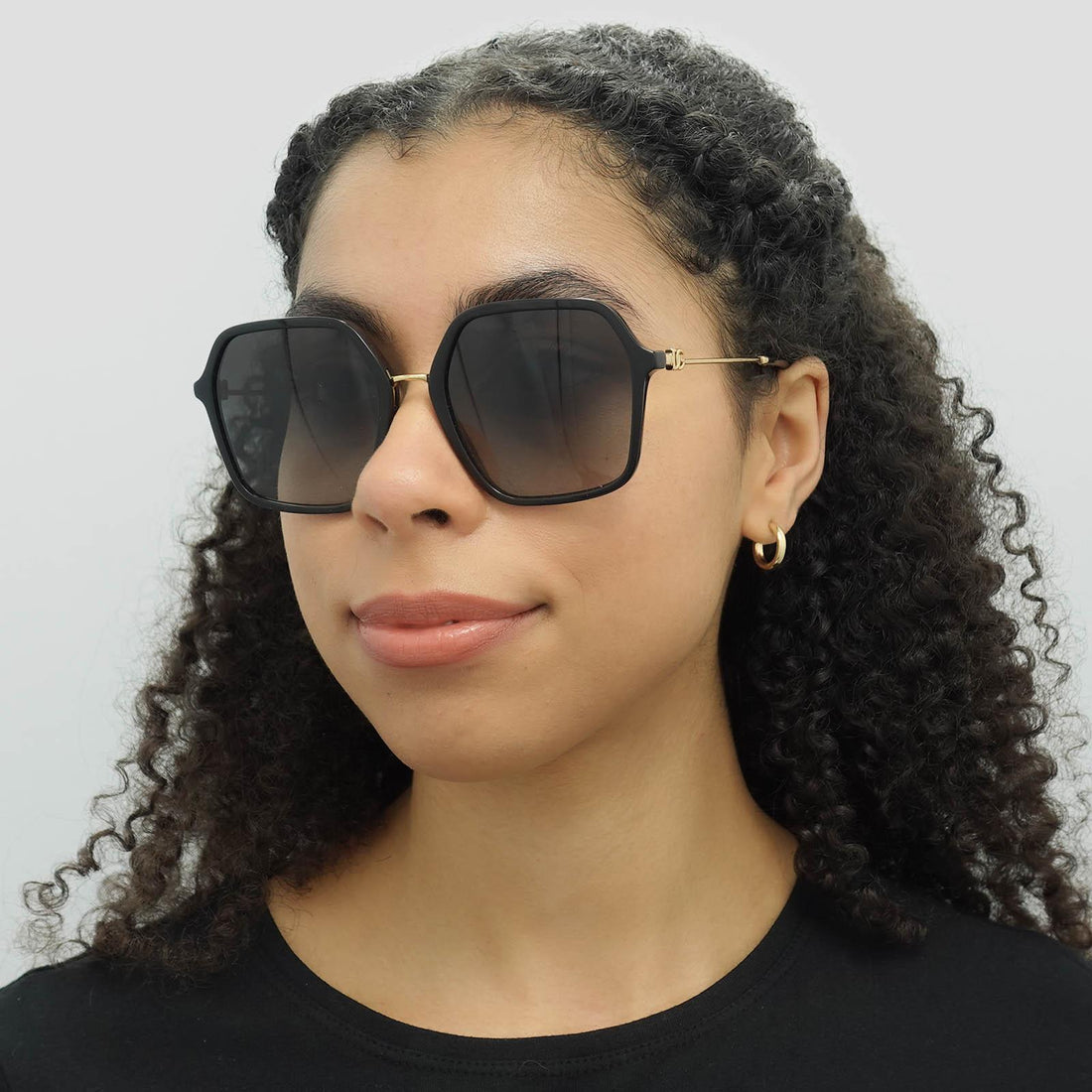 Dolce & Gabbana Sunglasses DG4422 501/8G Black Grey Gradient