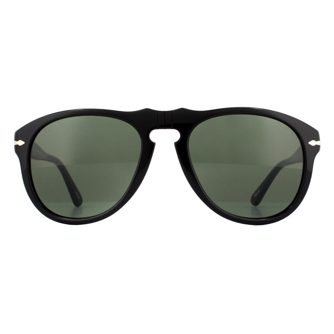Persol Sunglasses 0649 95/31 Black Green 52mm