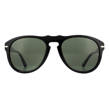 Persol Sunglasses 0649 95/31 Black Green 52mm