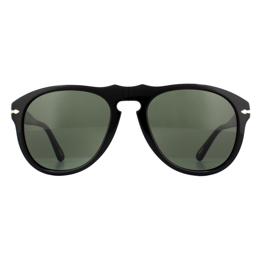 Persol Sunglasses 0649 95/31 Black Green 52mm