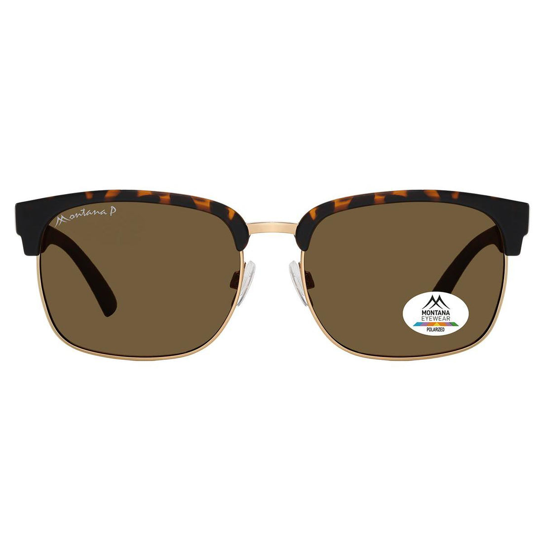 Montana Sunglasses MP192 D Matte Tortoise Gold Brown Polarized