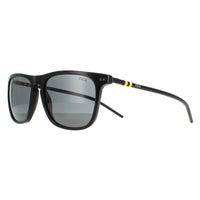Polo Ralph Lauren Sunglasses PH4168 500187 Shiny Black Grey
