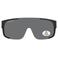 Montana Fit Over Glasses Sunglasses FO9 Matte Black Smoke Polarized