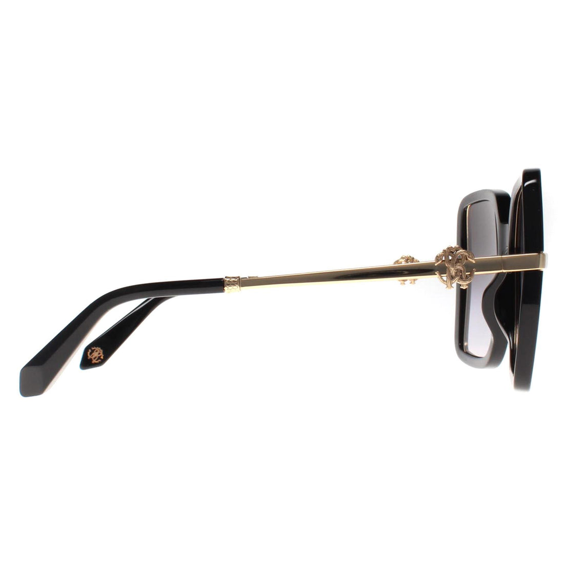 Roberto Cavalli Sunglasses SRC007 0700 Black Grey Gradient