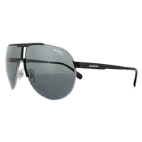 Carrera Sunglasses 1005/S TI7 IR Ruthenium Matt Black Grey Blue