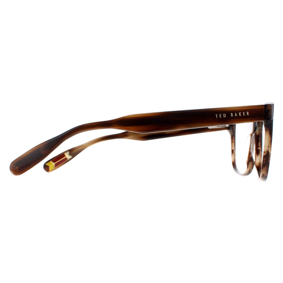 Ted Baker Glasses Frames TB8232 Efren 155 Brown Horn Beige Men