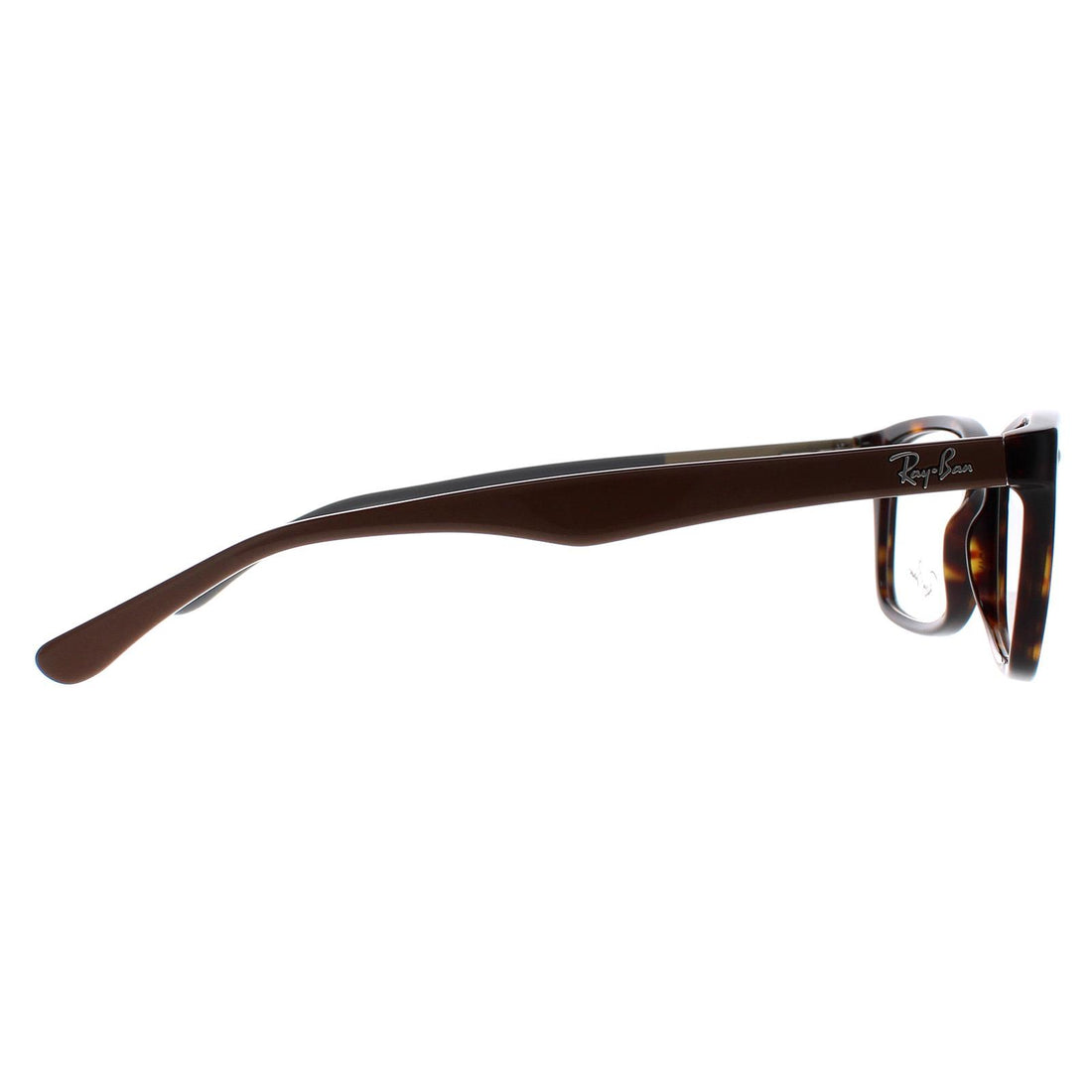 Ray-Ban Glasses Frames 5228 5545 Havana & Brown on Beige Grey