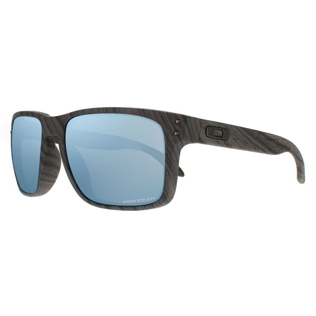 Oakley Sunglasses Holbrook OO9102-J9 Woodgrain Prizm Deep Water Polarized