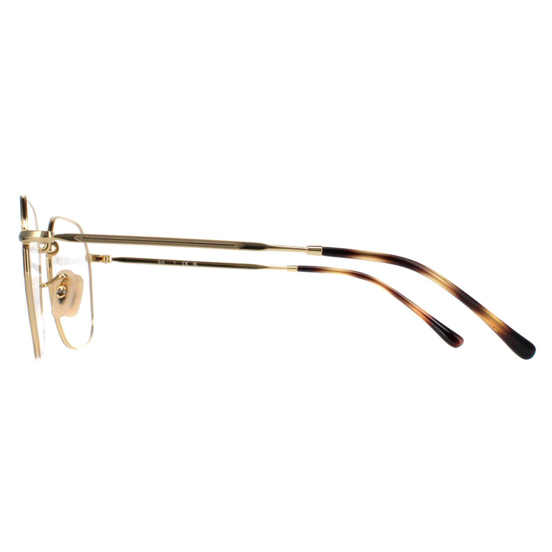 Ray-Ban Glasses Frames RX3694V Jim 2945 Havana on Gold Men Women