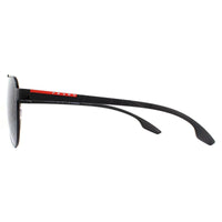 Prada Sport Sunglasses 54TS 1AB5Z1 Black Grey Polarized