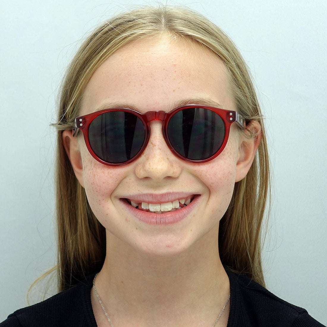 Smarty Sunglasses X2944 F Transparent Red Black Grey