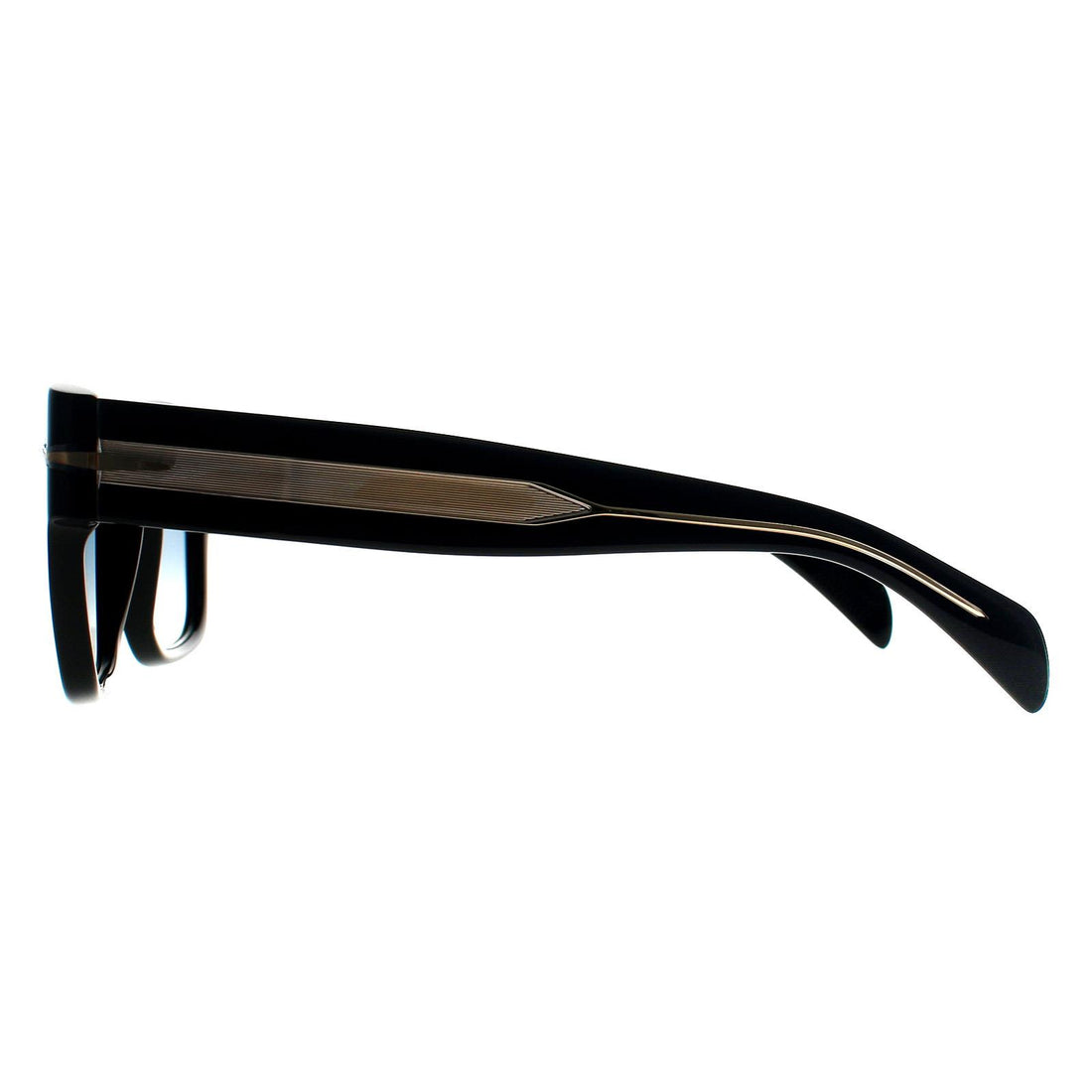 David Beckham Sunglasses DB 7000/S 807 F9 Black Blue Gradient