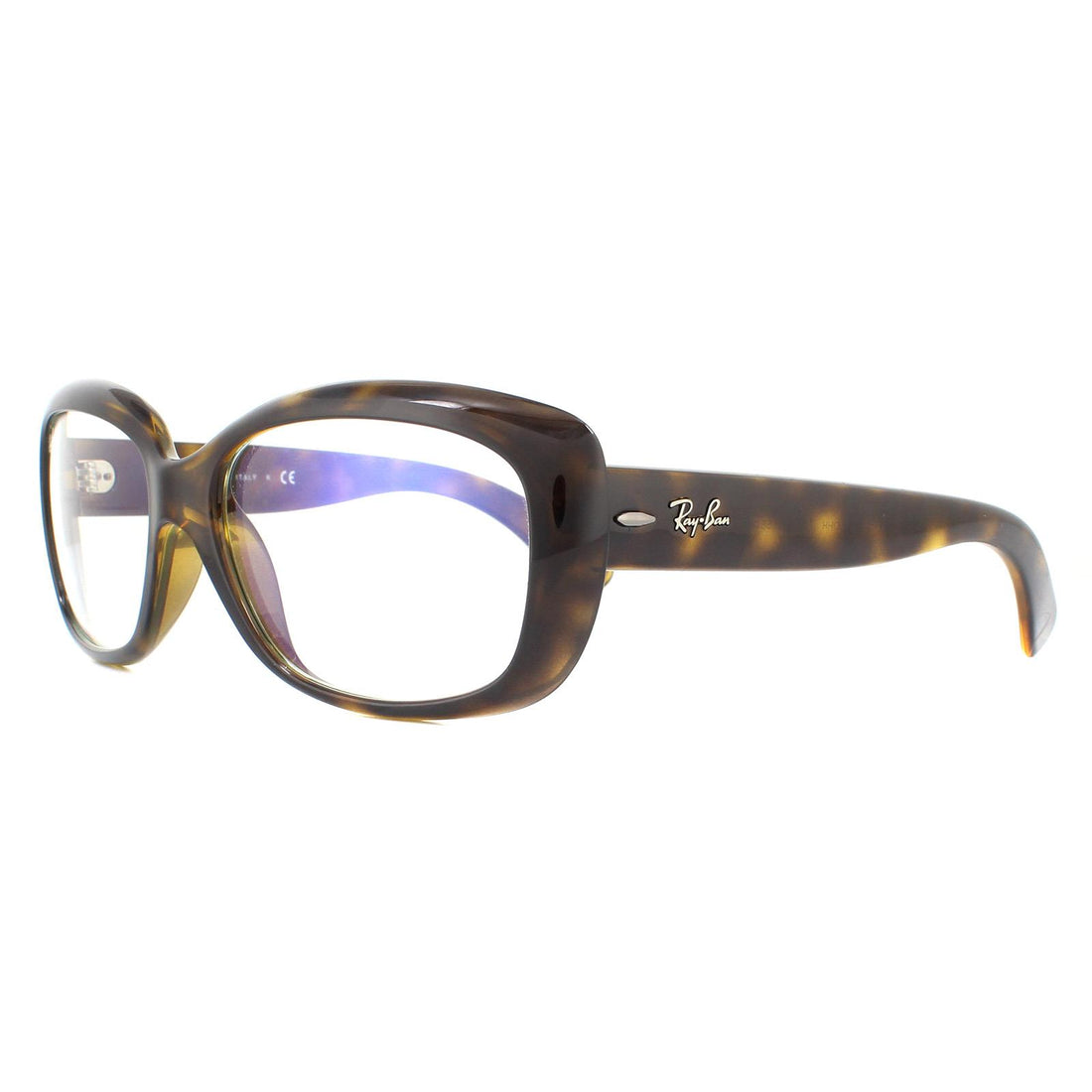 Ray-Ban Sunglasses Jackie Ohh RB4101Â 710/BF Havana Clear With Blue Light Filter